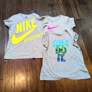 3 Women's Nike Tshirts XL Slim fit